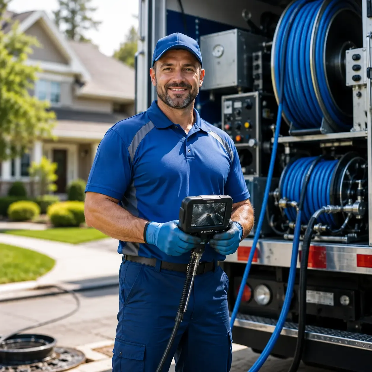 Local outdoor drain cleaning specialists in Brinklow, MD
